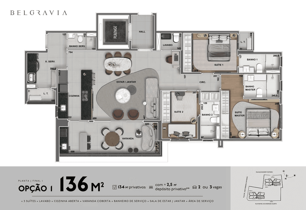 Interior — Belgravia 136m²
