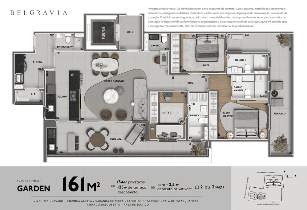 Interior — Belgravia 161m²